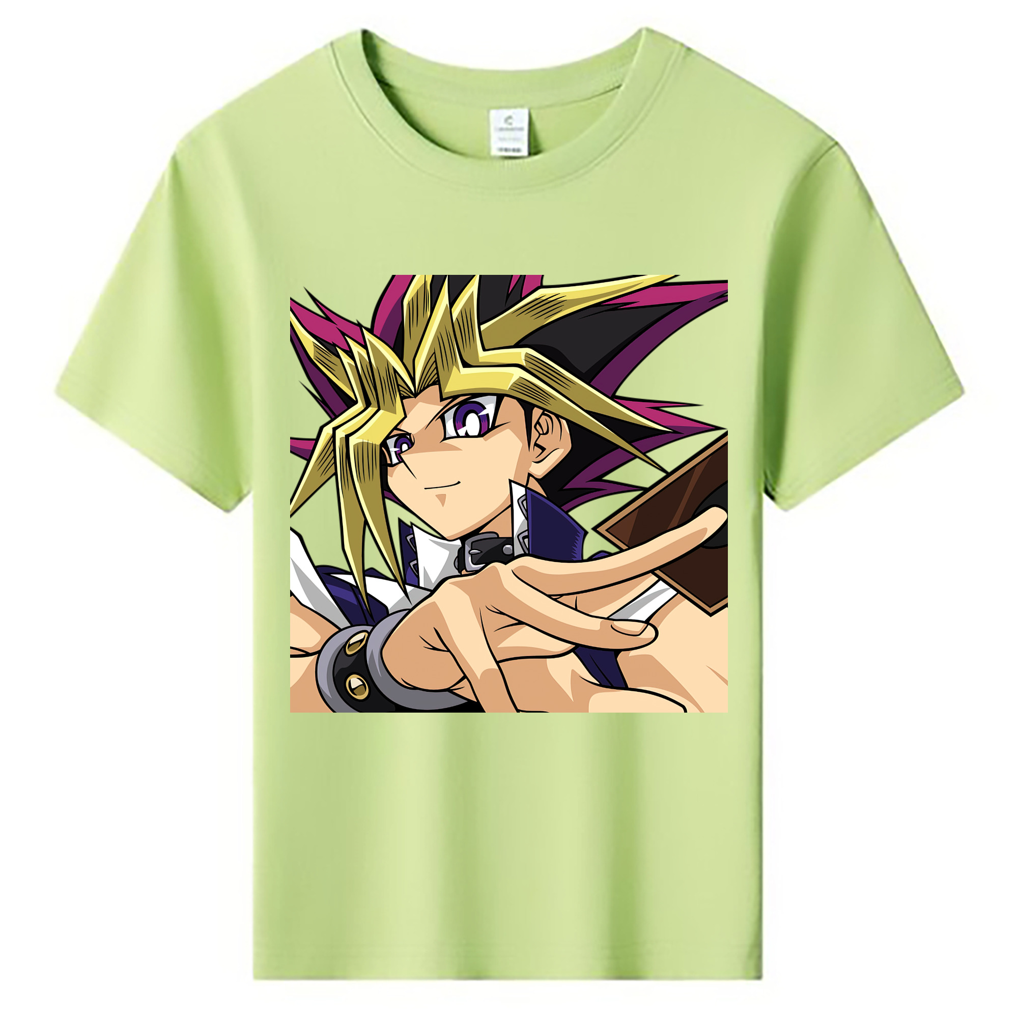 （画像用） 遊☆戯☆王 Yu-Gi-Oh! 綿100％キッズTシャツ（フロントプリント）